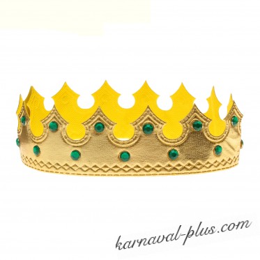Корона Принц карнавальная, цвет золото